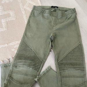 Green pants
